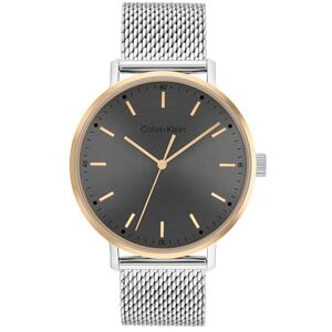 Calvin Klein Analogue Quartz Watch for Men Modern MESH Collection with Silver Stainless Steel Mesh Bracelet 25200047 Calvin Klein Analogue Quartz Watch for Men Modern MESH Collection with Silver Stainless Steel Mesh Bracelet 25200047