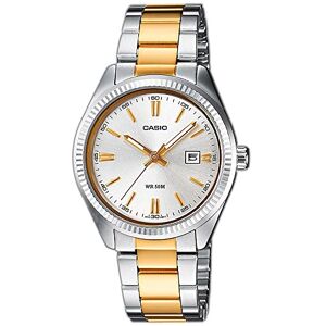 Casio Women's Analogue Quartz Watch with Stainless Steel Bracelet LTP-1302PSG-7A Casio Women's Analogue Quartz Watch with Stainless Steel Bracelet LTP-1302PSG-7A