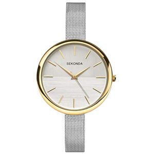 Sekonda Womens Analogue Classic Quartz Watch with Stainless Steel Strap 2561.27 Sekonda Womens Analogue Classic Quartz Watch with Stainless Steel Strap 2561.27
