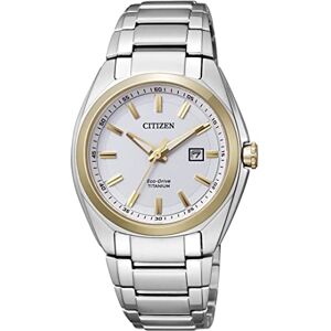 Citizen Womens Analogue Eco-Drive Watch with Titanium Strap EW2214-52A Citizen Womens Analogue Eco-Drive Watch with Titanium Strap EW2214-52A
