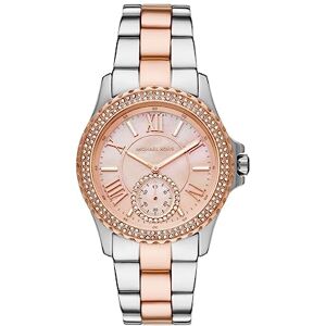 Michael Kors Everest Watch for Women, Quartz Chronograph Movement with Stainless Steel or Silicon Strap Michael Kors Everest Watch for Women, Quartz Chronograph Movement with Stainless Steel or Silicon Strap