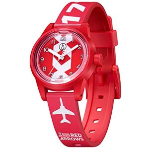 Citizen Q&Q Red Arrows solar powered 32mm watch, charges with sunlight or any other fluorescent light source, water resistant to 100m, 2 year warranty, for boys and girls R03A-504VY Citizen Q&Q Red Arrows solar powered 32mm watch, charges with sunlight or any other fluorescent light source, water resistant to 100m, 2 year warranty, for boys and girls R03A-504VY