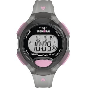 Timex Women's Ironman 34 mm Watch, Black PU Strap Digital Dial Black Case TW5M65700 Timex Women's Ironman 34 mm Watch, Black PU Strap Digital Dial Black Case TW5M65700
