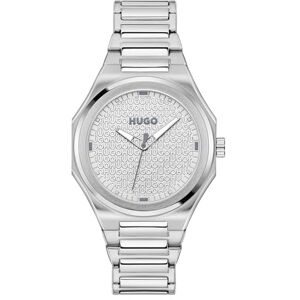 Hugo Boss Three Hand Quartz Movement Watch for Women #Grail for HER Collection with Silver Stainless Steel Bracelet 1540174 Hugo Boss Three Hand Quartz Movement Watch for Women #Grail for HER Collection with Silver Stainless Steel Bracelet 1540174