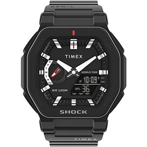 Timex Men's Analogue-Digital Quartz Watch with a Plastic Strap Command Encounter Timex Men's Analogue-Digital Quartz Watch with a Plastic Strap Command Encounter