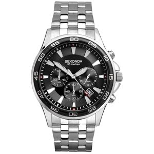 Sekonda Men's Quartz Watch with Chronograph Display and Stainless Steel Bracelet Sekonda Men's Quartz Watch with Chronograph Display and Stainless Steel Bracelet