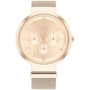 Tommy Hilfiger Analogue Multifunction Quartz Watch for Women with Carnation Gold Colored Stainless Steel Mesh Bracelet 1782538 Tommy Hilfiger Analogue Multifunction Quartz Watch for Women with Carnation Gold Colored Stainless Steel Mesh Bracelet 1782538