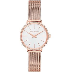 Michael Kors Women's Watch Pyper, 32 mm case Size, Two Hand Movement, Stainless Steel Mesh Strap Michael Kors Women's Watch Pyper, 32 mm case Size, Two Hand Movement, Stainless Steel Mesh Strap