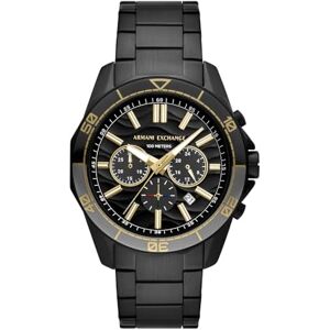 Armani Exchange Men's 44 mm Black Stainless Steel, AX1963 Armani Exchange Men's 44 mm Black Stainless Steel, AX1963