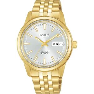 Lorus Silver & Gold Sunray Dial 36mm Automatic Watch RL406CX9 Lorus Silver & Gold Sunray Dial 36mm Automatic Watch RL406CX9