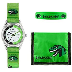 Tikkers Boy's Analogue Analog Quartz Watch with Nylon/PU/Silicone Strap ATK1049 Tikkers Boy's Analogue Analog Quartz Watch with Nylon/PU/Silicone Strap ATK1049