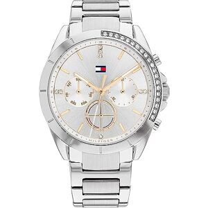 Tommy Hilfiger Analogue Multifunction Quartz Watch for Women with Silver Stainless Steel Bracelet 1782384 Tommy Hilfiger Analogue Multifunction Quartz Watch for Women with Silver Stainless Steel Bracelet 1782384