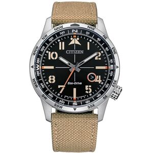 Citizen Unisex's Analog Analogue Watch with Leather Strap BM7550-10E Citizen Unisex's Analog Analogue Watch with Leather Strap BM7550-10E