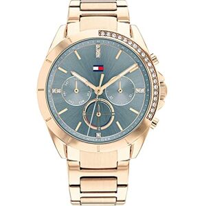 Tommy Hilfiger Analogue Multifunction Quartz Watch for Women with Carnation Gold Colored Stainless Steel Bracelet 1782386 Tommy Hilfiger Analogue Multifunction Quartz Watch for Women with Carnation Gold Colored Stainless Steel Bracelet 1782386