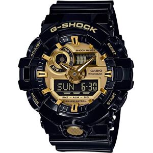 Casio Mens Quartz Watch, Analogue-Digital Display and Resin Strap GA-710GB-1AER Casio Mens Quartz Watch, Analogue-Digital Display and Resin Strap GA-710GB-1AER