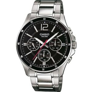 Casio Men's Multi Dial Quartz Watch with Stainless Steel Strap MTP-1374PD-1AVEF Casio Men's Multi Dial Quartz Watch with Stainless Steel Strap MTP-1374PD-1AVEF
