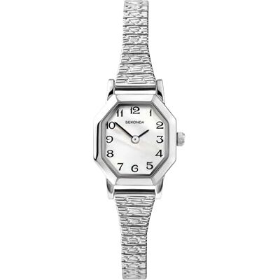 Sekonda Mila Womens Analogue Watch 21mm Silver Sekonda Mila Womens Analogue Watch 21mm Silver