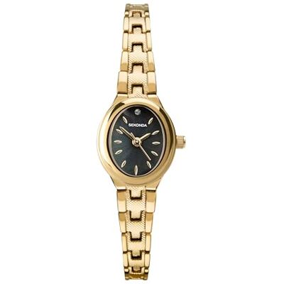 Sekonda Megan Womens Analogue Watch 19mm Gold Alloy Bracelet Sekonda Megan Womens Analogue Watch 19mm Gold Alloy Bracelet