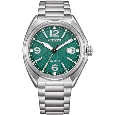 Citizen Men's Analogue Eco-Drive Watch with Stainless Steel Strap AW1571-76X Citizen Men's Analogue Eco-Drive Watch with Stainless Steel Strap AW1571-76X