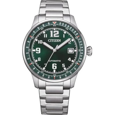 Citizen NJ0190 Men's Automatic Watch with Stainless Steel Link Strap and Date in Various Designs Citizen NJ0190 Men's Automatic Watch with Stainless Steel Link Strap and Date in Various Designs