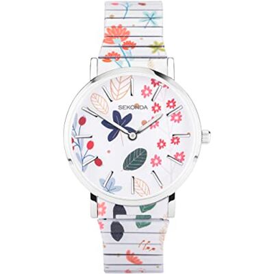 Sekonda Maxima Womens Analogue Watch 36mm Silver Sekonda Maxima Womens Analogue Watch 36mm Silver