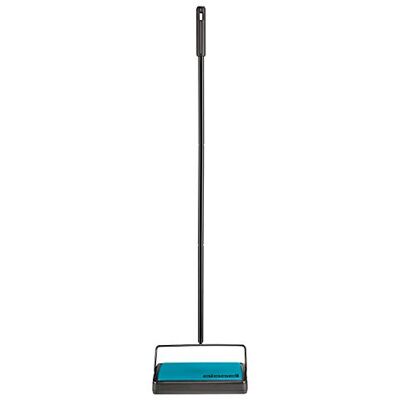 BISSELL Easy Sweep Compact Carpet & Floor Sweeper, 2484A, Teal BISSELL Easy Sweep Compact Carpet & Floor Sweeper, 2484A, Teal