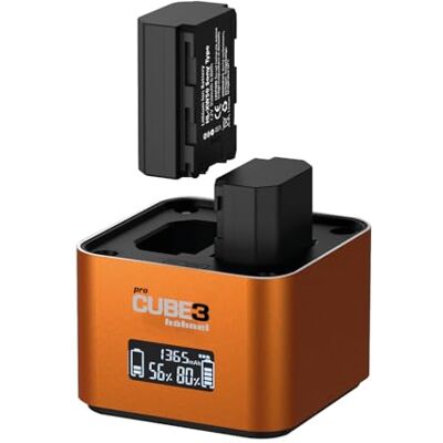 Hahnel Hähnel ProCube3 For Sony DSLR Duo Charger Faster Charging USB Type-C input Hahnel Hähnel ProCube3 For Sony DSLR Duo Charger Faster Charging USB Type-C input