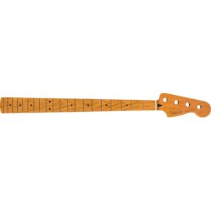 Fender Roasted Maple Precision Bass Neck, 20 Medium Jumbo Frets, 9.5", Maple, C Shape Fender Roasted Maple Precision Bass Neck, 20 Medium Jumbo Frets, 9.5", Maple, C Shape