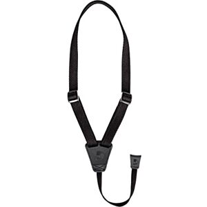 Waves D'Addario Ukulele Strap Clip On Eco-Comfort Ukelele Strap No Drill Needed Black Waves D'Addario Ukulele Strap Clip On Eco-Comfort Ukelele Strap No Drill Needed Black
