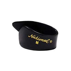 Waves D'Addario National Thumb Picks for Guitar & Banjo, Large, Celluloid Black, Pack of 12 Waves D'Addario National Thumb Picks for Guitar & Banjo, Large, Celluloid Black, Pack of 12