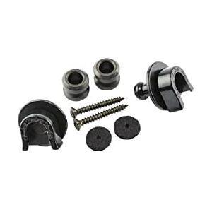 Fender SECURITY STRAP LOCKS Guitar Strap Holding System Set Black Fender SECURITY STRAP LOCKS Guitar Strap Holding System Set Black