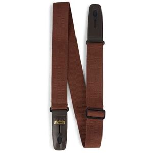 MARTIN C F Guitar Strap Cotton Weave Lock-It Brown MARTIN C F Guitar Strap Cotton Weave Lock-It Brown
