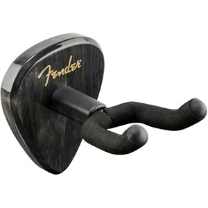 Fender Classic 351 Shape Guitar Wall Hanger, Secure Wall Mount for Acoustic and Electric Guitars, Black Finish Fender Classic 351 Shape Guitar Wall Hanger, Secure Wall Mount for Acoustic and Electric Guitars, Black Finish