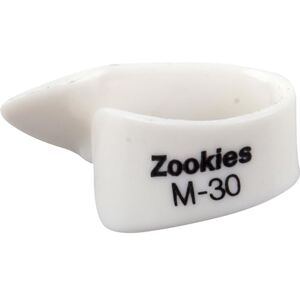 Dunlop Z9002M30 Zookies™ Thumbpicks, White, Medium 30⁰, 12/Bag Dunlop Z9002M30 Zookies™ Thumbpicks, White, Medium 30⁰, 12/Bag