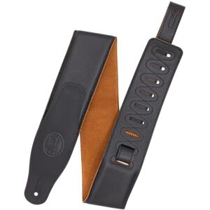 Levy's Leathers 3" Cirro Series Padded Garment Leather Black & Honey Guitar Strap (MGS83CS-BLK-HNY) Levy's Leathers 3" Cirro Series Padded Garment Leather Black & Honey Guitar Strap (MGS83CS-BLK-HNY)