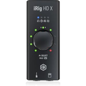 IK Multimedia iRig HD X guitar audio interface for iPhone, iPad, Mac, iOS and PC with USB-C, Lightning and USB cables and 24-bit, 96 kHz music recording IK Multimedia iRig HD X guitar audio interface for iPhone, iPad, Mac, iOS and PC with USB-C, Lightning and USB cables and 24-bit, 96 kHz music recording