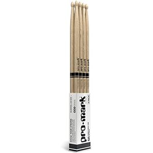 ProMark Classic Attack 5A Shira Kashi Oak Drumsticks, Oval Wood Tip, Buy 3 Pairs Get 1 Free ProMark Classic Attack 5A Shira Kashi Oak Drumsticks, Oval Wood Tip, Buy 3 Pairs Get 1 Free