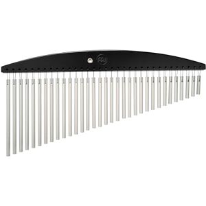 Meinl Percussion Headliner Series Chime Medium-Large Musical Instrument with 33 Sound Bars 1-row Wood and Aluminum, Black and Silver (HCH2BK) Meinl Percussion Headliner Series Chime Medium-Large Musical Instrument with 33 Sound Bars 1-row Wood and Aluminum, Black and Silver (HCH2BK)