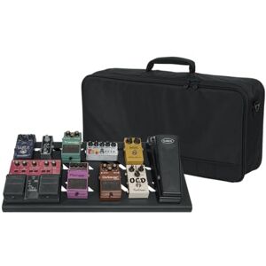 Gator Cases Aluminum Pedal Board with Carry Bag, Large 23.75" x 10.66", Stealth Black Pedalboards (GPB-BAK-1) Gator Cases Aluminum Pedal Board with Carry Bag, Large 23.75" x 10.66", Stealth Black Pedalboards (GPB-BAK-1)