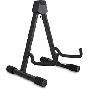 Gewa Guitar Stand A-Style For Acoustic Guitar Foldable Width Adjustable Rubber Pads 43 cm High Black GS-40AB Gewa Guitar Stand A-Style For Acoustic Guitar Foldable Width Adjustable Rubber Pads 43 cm High Black GS-40AB