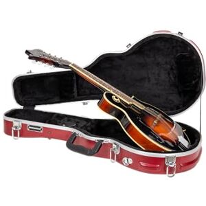 Crossrock ABS Mandolin Case for F-Style Red Matte Exterior, Removable Backpack Straps, Built-in Storage, Locking Latches, – Travel-Ready Case -Red (CRA862MFRD) Crossrock ABS Mandolin Case for F-Style Red Matte Exterior, Removable Backpack Straps, Built-in Storage, Locking Latches, – Travel-Ready Case -Red (CRA862MFRD)