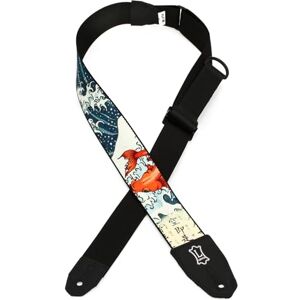 Levy's Leathers MPRH-16 Right Height 2 inch Poly Koi Fish Wave Motif Levy's Leathers MPRH-16 Right Height 2 inch Poly Koi Fish Wave Motif