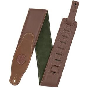 Levy's Leathers 3" Cirro Series Padded Garment Leather Brown & Green Guitar Strap (MGS83CS-BRN-GRN) Levy's Leathers 3" Cirro Series Padded Garment Leather Brown & Green Guitar Strap (MGS83CS-BRN-GRN)