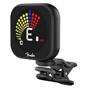 Fender Flash 2.0 Rechargeable Clip-On Tuner, 20 Hour Battery Life, LCD Display, Chromatic, Guitar, Bass, Ukulele, Violin, Alternate Open Tunings, Micro USB Cable Included Fender Flash 2.0 Rechargeable Clip-On Tuner, 20 Hour Battery Life, LCD Display, Chromatic, Guitar, Bass, Ukulele, Violin, Alternate Open Tunings, Micro USB Cable Included