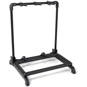Gewa guitar stand Multi guitar stand 3 guitars, black, also for roundback guitars, GS-103B Gewa guitar stand Multi guitar stand 3 guitars, black, also for roundback guitars, GS-103B
