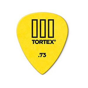 Dunlop 462R.73 Guitar Picks, 0.73 mm, Yellow Dunlop 462R.73 Guitar Picks, 0.73 mm, Yellow