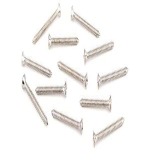 Fender 12 Pack Chrome Oval Head 8 x 1 3/4" Sheet Metal Screws for Guitar Neck Plate Mounting Fender 12 Pack Chrome Oval Head 8 x 1 3/4" Sheet Metal Screws for Guitar Neck Plate Mounting