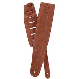 D'Addario Planet Waves Vented Leather Adjustable Guitar Strap, Camel Suede Rosette D'Addario Planet Waves Vented Leather Adjustable Guitar Strap, Camel Suede Rosette