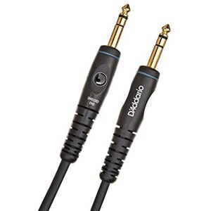 Waves D’Addario Accessories Custom Series Guitar Cables Instrument Cable with ¼ Inch Ends High Performance Guitar Cord For Guitars, Bass, Keyboards Stereo Straight End, 10 feet Waves D’Addario Accessories Custom Series Guitar Cables Instrument Cable with ¼ Inch Ends High Performance Guitar Cord For Guitars, Bass, Keyboards Stereo Straight End, 10 feet