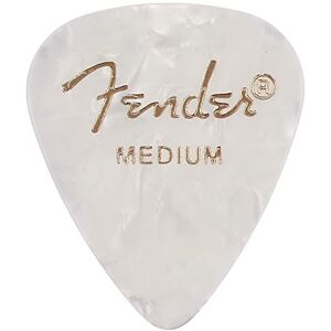 Fender Premium Celluloid Guitar Picks 351 Shape, Guitar Accessories, White Moto, Medium, 144-Pack Fender Premium Celluloid Guitar Picks 351 Shape, Guitar Accessories, White Moto, Medium, 144-Pack